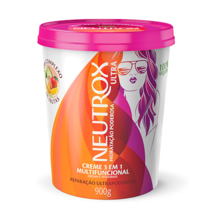 Creme Tratamento Neutrox Reparação Multifuncional Roxo 900g