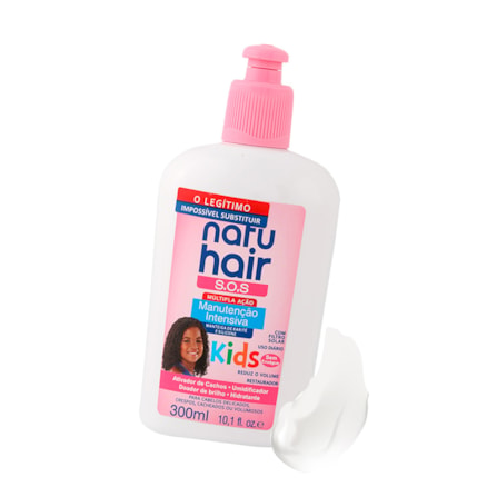 Creme Umidificador Natuhair Sos Kids Múltipla Ação 300ml