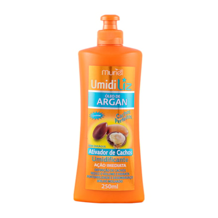 Creme Umidificante Umidiliz Óleo De Argan 250ml