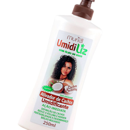 Creme Umidificante Umidiliz Óleo De Coco 250ml