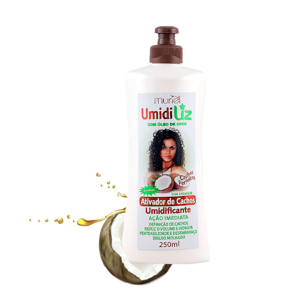 Creme Umidificante Umidiliz Óleo De Coco 250ml