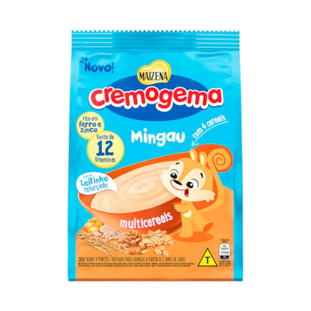 Cremogema Mingau Multicereais 180g