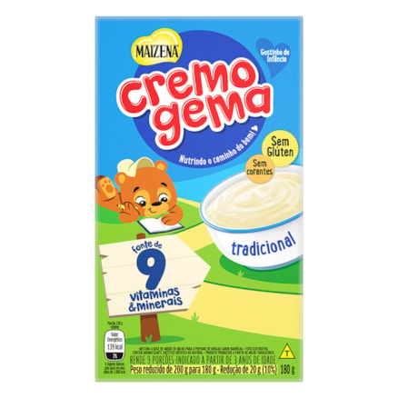 Cremogema Tradicional 180g