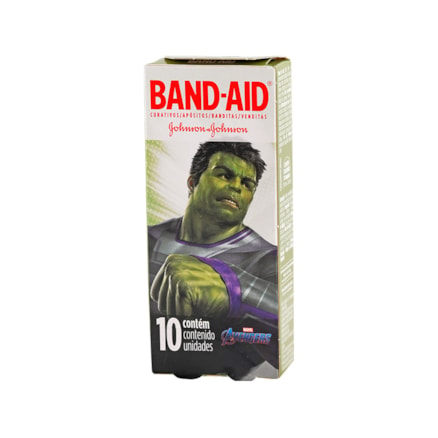 Curativo Band-aid Johnson & Johnson Avengers Com 10 Und