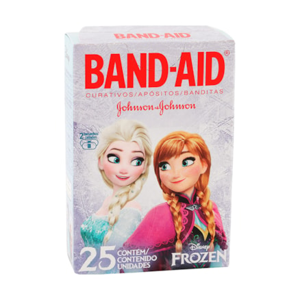 Curativo Band-aid Johnson Johnson Frozen Com 25 Und