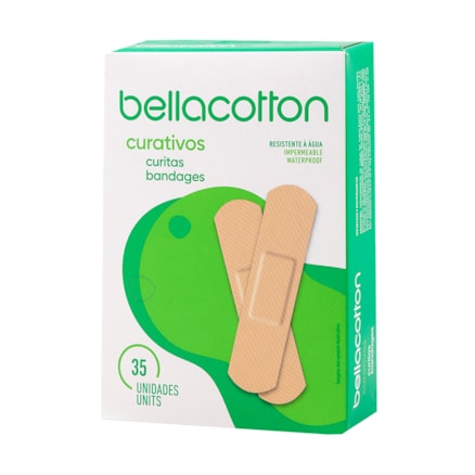 Curativo Bellacotton Hipoalergênico Com 35 Und