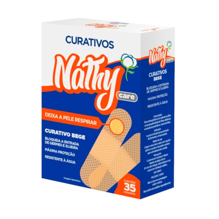 Curativo Nathy Bege 35 Und