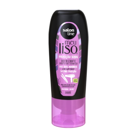 Defrizante Salon Line Meu Liso Proteção Total 200ml