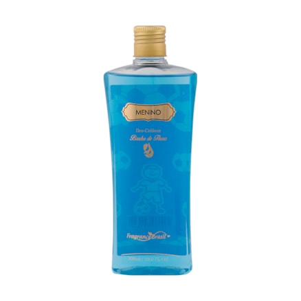 Deo Colônia Banho De Flores Kids Azul Fragrância Suave 300ml