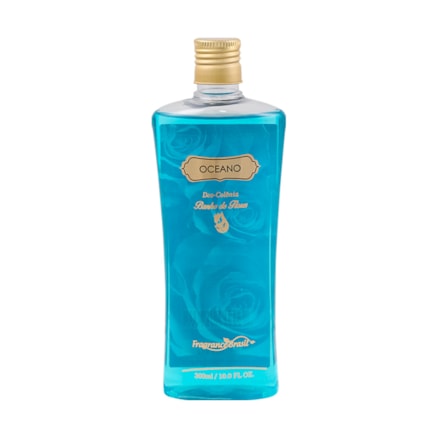 Deo Colônia Banho De Flores Oceano Fragrância Suave 300ml