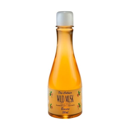 Deo Colônia Biocare Wild Musk Almíscar Selvagem 300ml