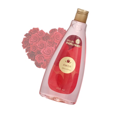 Deo Colônia Cia Da Natureza Amor 300ml