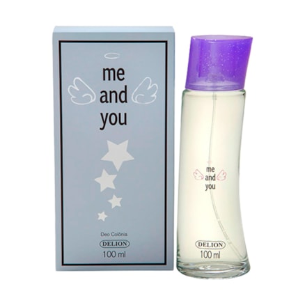 Deo Colônia Delion Me And You Feminino Marcante 100ml