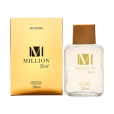 Deo Colônia Delion Million Gold Masculino Marcante 100ml