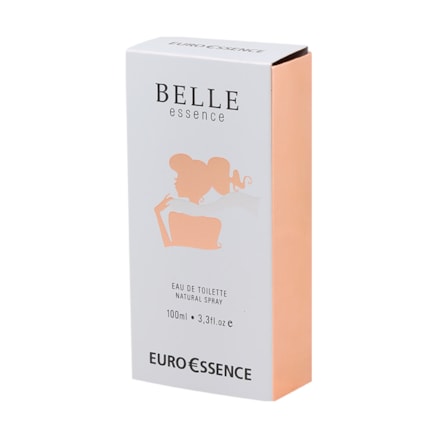 Deo Colônia Euroessence Belle Fragrância Doce Suave 100ml