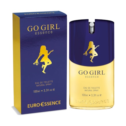 Deo Colônia Euroessence Go Girl Fragrância Doce Suave 100ml