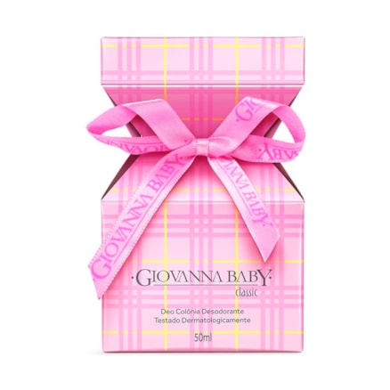 Deo Colônia Giovanna Baby Rosa 50ml