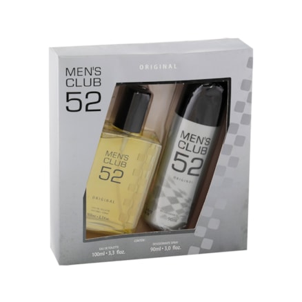 Deo Colônia Mens Club Original 100ml+desodorante Spray 90g