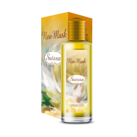 Deo Colônia Suissa New Musk Frescor Marcante 115ml