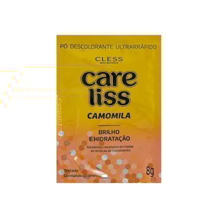 Descolorante Care Liss Pó 24 Und Camomila 8g