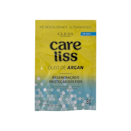 Descolorante Care Liss Pó Argan 24 Und 8g