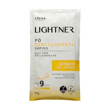 Descolorante Cless Lightner Gérmen De Trigo Suave 50g