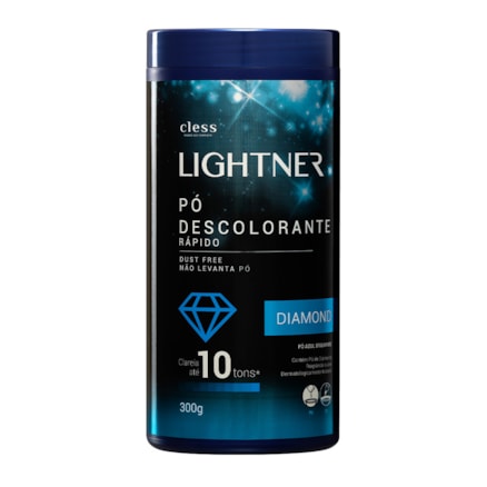 Descolorante Cless Lightner Pote Diamond 10 Tons 300g