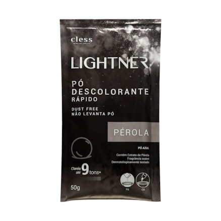 Descolorante Lightner Super Pó Pérola 08 Tons 50g