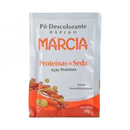 Descolorante Marcia Pó Proteínas Da Seda 20g
