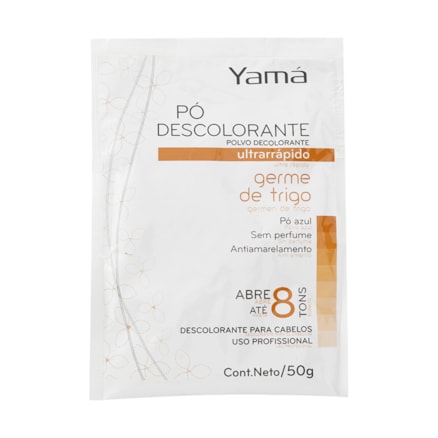 Descolorante Yamá Gérmen De Trigo Pó Branco Suave 50g