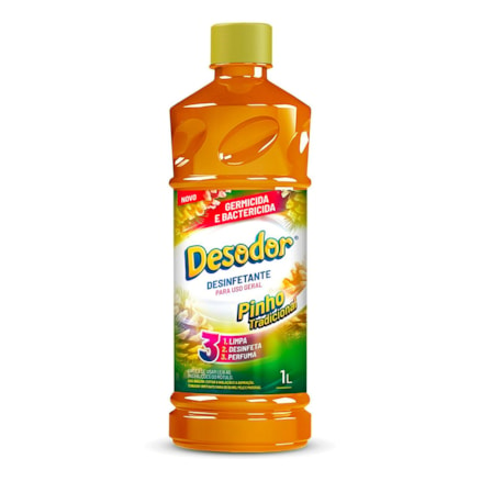 Desinfetante Desodor Pinho Tradicional 1l