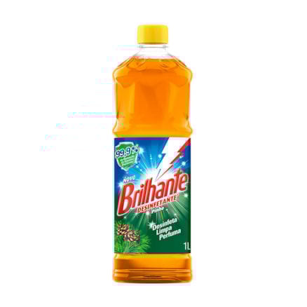 Desinfetante Líquido Brilhante Pinho 1l