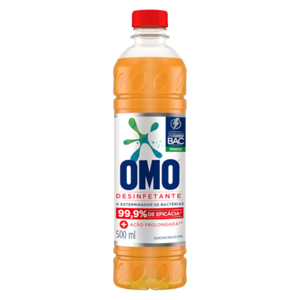 Desinfetante Líquido Omo Ação Prolongada Pinho 500ml