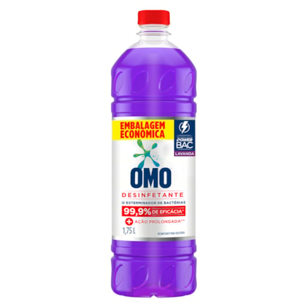 Desinfetante Líquido Omo Lavanda 1.75 Litros