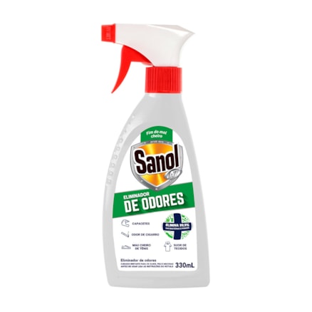 Desinfetante Líquido Sanol A7 Eliminador De Odores 330ml
