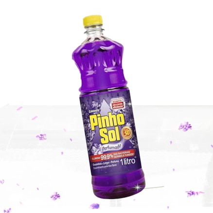 Desinfetante Pinho Sol Lavanda 1l