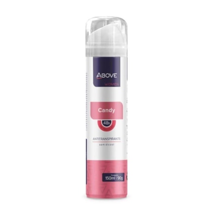 Desodorante Aerosol Above Candy Feminino 48h 90g