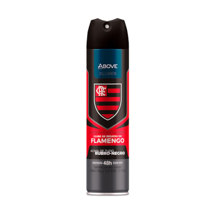 Desodorante Aerosol Above Clubes Flamengo 90g