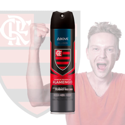 Desodorante Aerosol Above Clubes Flamengo 90g