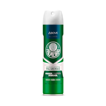 Desodorante Aerosol Above Clubes Palmeiras 90g