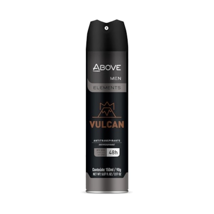 Desodorante Aerosol Above Elements Men Vulcan 90g