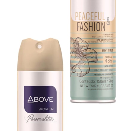 Desodorante Aerosol Above Personal Feminino Perceful 150ml