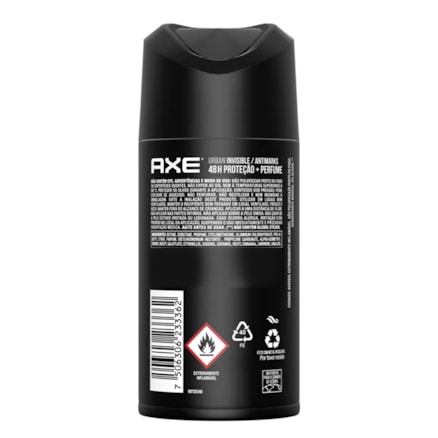 Desodorante Aerosol Axe Seco Urban 90g