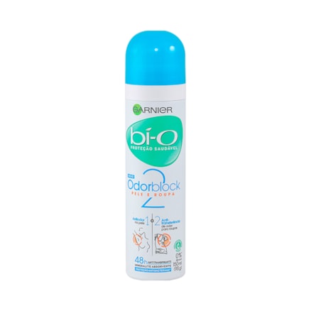 Desodorante Aerosol Bi-o 48h Feminino Odor Block 150ml