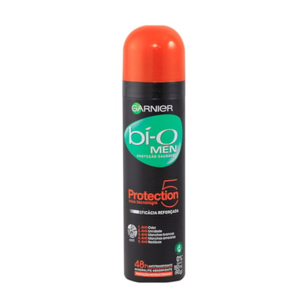 Desodorante Aerosol Bi-o Masculino Protection 5 In 1 150ml