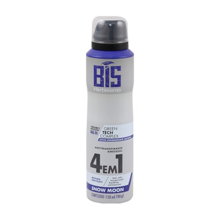 Desodorante Aerosol Bis Snow Moon 4 Em 1 48h 150ml