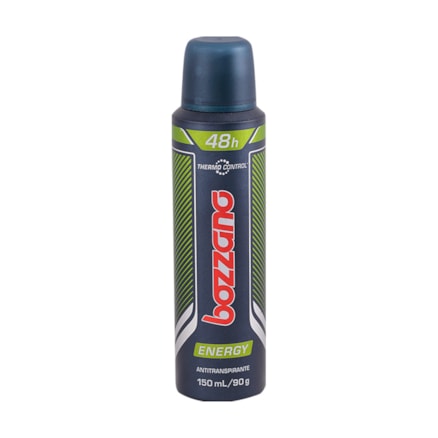 Desodorante Aerosol Bozzano Energy Thermo 48h 150ml