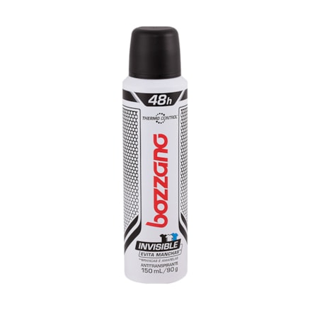 Desodorante Aerosol Bozzano Invisible Thermo 48h 150ml