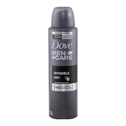 Desodorante Aerosol Dove Masculino Invisible 89g