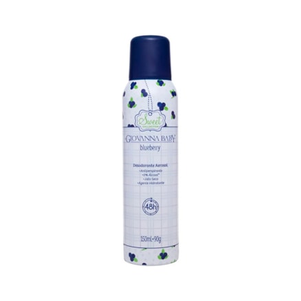 Desodorante Aerosol Giovanna Baby Blueberry 150ml